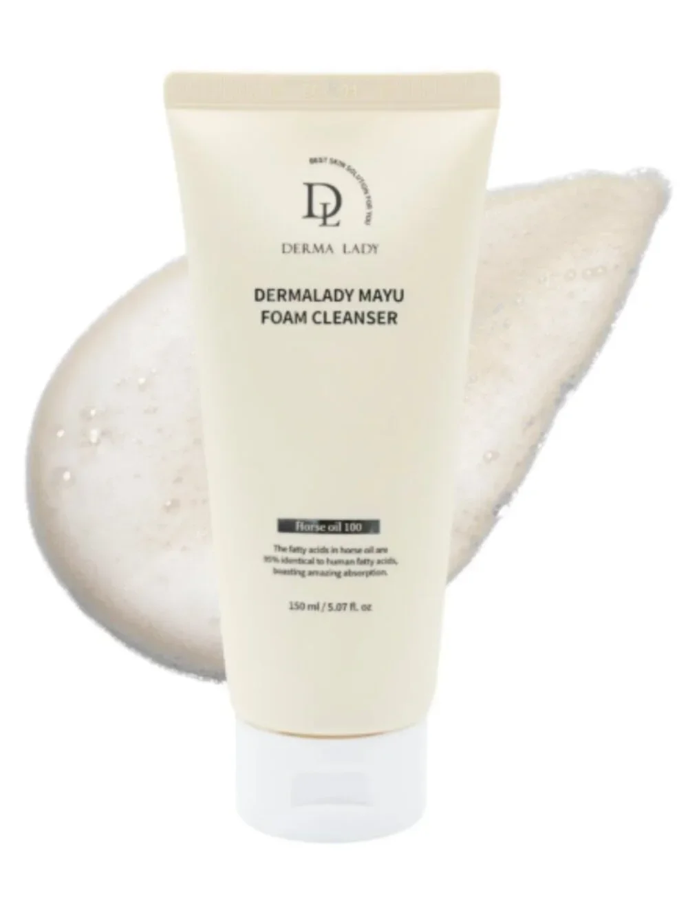 DermaLady Mayu Foam Cleanser – 150 mL / 5 oz – NIB – EXP 07/2027